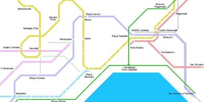 Karta över neapel spårvagn 
